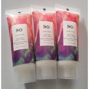 R+Co High Dive Moisture + Shine Cream • 0.5 Fl Oz, Lot Of 3, Travel Size